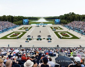 Dressage at the 2024 Olympic Games :: Photo © Lily Forado