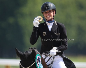 Second, consecutive individual gold for Dalera at the 2024 Olympic Games :: Photo © Astrid Apels