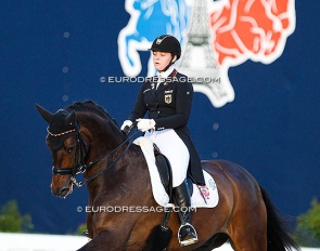 Liselott Marie Linsenhoff and Danönchen at the 2019 CDI Hagen :: Photo © Astrid Appels