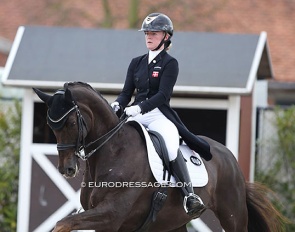 Josefine Hoffmann and Honnerups Driver at the 2021 CDI Sint-Truiden in Belgium :: Photo © Astrid Appels