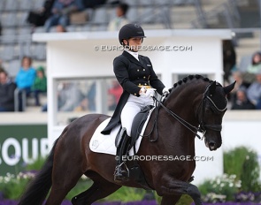 Charlott-Maria Schürmann on Dante’s Pearl at the 2024 CDIO Aachen :: Photo © Astrid Appels