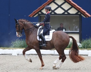 Dujardin and Imhotep at the 2024 CDI Hagen in April :: Photo © Astrid Appels