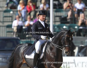 Matthias Rath and Sterntaler at the 2010 World Equestrian Games :: Photo © Astrid Appels