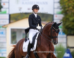 Berill Szoke Toth and Qatar at the 2020 CDI Hagen at Hof Kasselmann