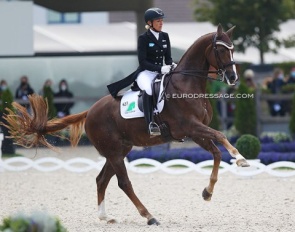 Ingrid Klimke and Firlefranz at the 2021 CDIO Aachen :: Photo © Astrid Appels