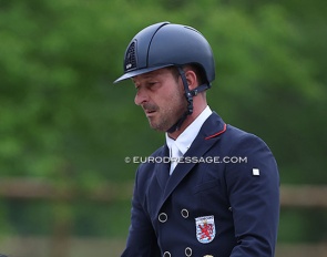 Luxembourg Grand Prix team rider Sascha Schulz pursuing a career as judge :: Photo © Astrid Appels