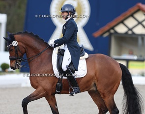 King Karl in the 2024 Louisdor Cup qualifier in Hagen :: Photo © Astrid Appels