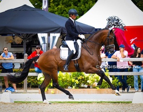 Sem Stiemer and Orion W at the 2024 Pavo Cup Finals :: Photo © Digishots