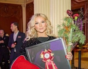 Ellen Hedbys was named Comet of the Year at the 2024 Swedish Riders Gala :: Photo © Kim Lundin
