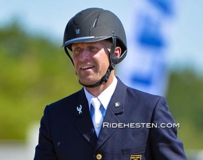 Stefan Jansson at the 2014 CDI Falsterbo :: Photo © Ridehesten