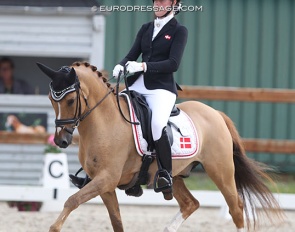 Caroline Jorgensen and Dr. Doolittle at the 2021 CDI Grote Brogel :: Photo © Astrid Appels