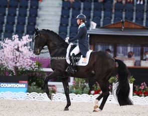 Therese Nilshagen and Dante Weltino at the 2021 Tokyo Olympics :: Photos © Astrid Appels
