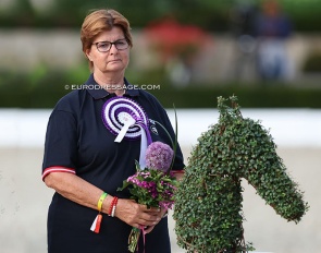 Diana Wünschek at the 2023 European Junior Riders Championships in Kronberg :: Photo © Astrid Appels