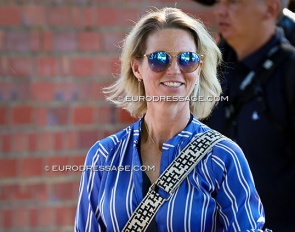 Eva Möller at the 2023 European Dressage Championships in Riesenbeck :: Photo © Astrid Appels