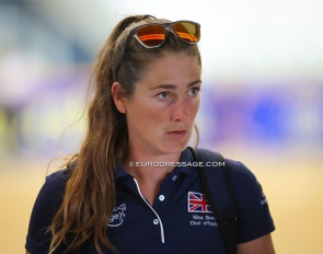 Nina Boex at the 2024 European Junior Riders Championships :: Photo © Astrid Appels