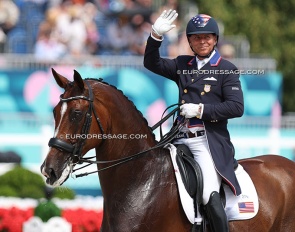 Steffen Peters at the 2024 Olympics in Paris :: Photo © Astrid Appels