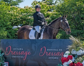 Kaitlynn with Satinka, 2024 Ottawa Dressage Festival