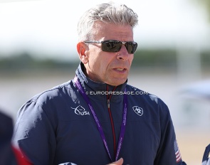 Michel Assouline at the 2022 World Para Dressage Championships in Herning :: Photo © Astrid Appels