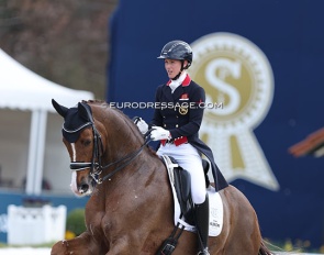 Laura Tomlinson and Fallatijn at the 2023 CDI Hagen :: Photo © Astrid Appels