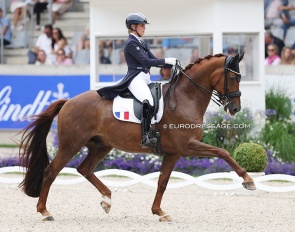 Morgan Barbançon and Habana Libre A at the 2023 CDIO Aachen :: Photo © Astrid Appels