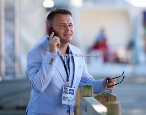Lukasz Walter at the 2023 European Dressage Championships in Riesenbeck :: Photo © Astrid Appels