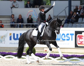 Blue Hors St. Schufro at the 2024 CDIO Aachen :: Photo © Astrid Appels