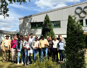The Oldenburg Summer Meeting group visiting the DOKR headquarters in Warendorf
