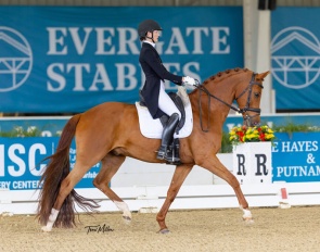 Sarah Mason-Beaty and Liang at the 2025 CDI Del Mar :: Photo © Terri Miller