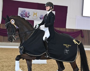 Leonie Krull and All We Need win the 3* big tour at the 2025 CDI Gössendorf :: Photo © István Lehoczky 