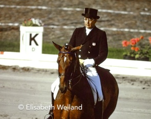 John Winnett on Leopardi at the 1974 World Championships :: Photo © Elisabeth Weiland