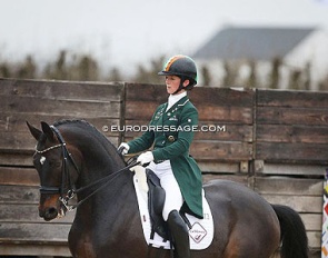 Judy Reynolds and For Fun at the 2023 CDI Sint-Truiden :: Photo © Astrid Appels