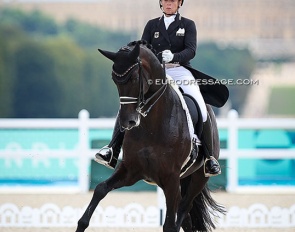 Isabell Werth and Wendy at the 2024 Olympic Games in Paris :: Photo © Astrid Appels