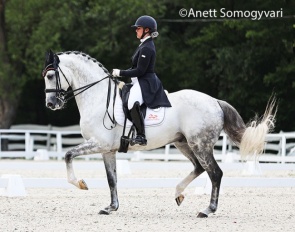 Jazmin Yom Tov and Konficius at the 2024 CDI-W Pilisjaszfalu in Hungary :: Photo © Anett Somogyvari