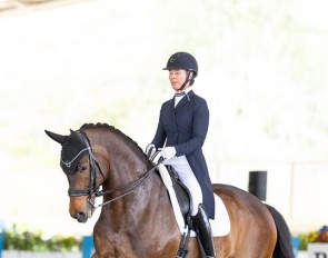 Shannon Peters and Mani's Endeavor at the 2025 CDI Del Mar :: Photo © Terri Miller