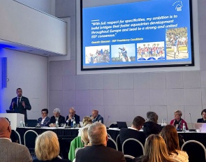 Quentin Simonet elected president of the European Equestrian Federation (EEF) at an Extraordinary General Assembly in Frankfurt on Monday 19 May 2025
