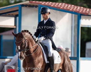 Spain's shooting star at the Nationals was Francisco Benitez Sanchez on Lord Platinum. He has been nominated for Deauville :: Photo © Lily Forado