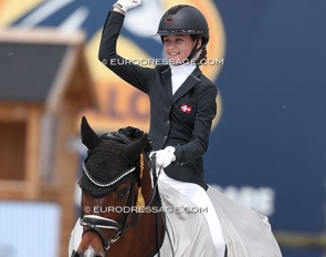 Steffanie Horsted Dyrlund on Cosmo Callidus at the 2025 CDIO Lier :: Photo © Astrid Appels