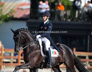 Joao Moreira on Drosa Furst Kennedy at the 2025 CDIO Lier :: Photo © Astrid Appels