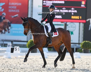 Michella Skovsager and Blue Hors Elliot at the 2025 CDIO Lier :: Photo © Astrid Appels