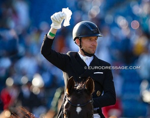 Ryan Torkkeli at the 2021 CDIO Aachen Farewell to Nations :: Photo © Astrid Appels