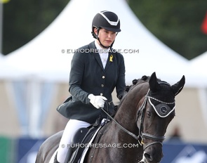 Alex Baker on Newton Tiger (by Blue Hors First Choice x Sandro Hit) at the 2021 World Young Horse Championships