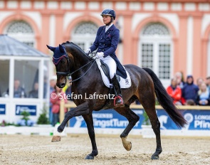 Meike Lang and Ferrabeau at the 2024 CDI Wiesbaden :: Photo © Stefan Lafrentz