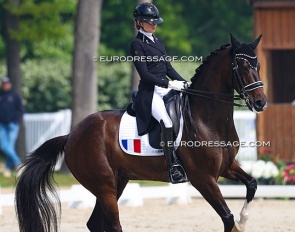 Mathilde Juglaret on Lightning Star at the 2025 CDIO Compiegne :: Photo © Astrid Appels