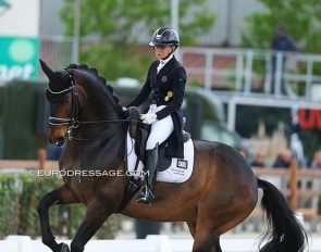 Charlotte Lenherr and Gentleman at the 2025 CDIO Lier :: Photo © Astrid Appels