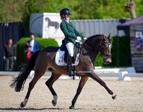 Kate Murphy on Top Hero at the 2025 CDI Sint-Truiden :: Photo © Astrid Appels