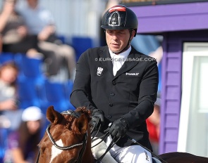 Bernd Brugger at the 2022 World Para Dressage Championships in Herning :: Photo © Astrid Appels