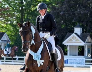 Don Hannes at the U.S Young Horse Championships :: Photo © Sue Stickle