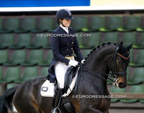 Sophie Reef and Charming Lady at the 2020 CDI Lier :: Photo © Astrid Appels