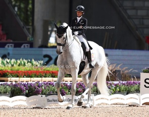 Aniko Komjathy_losonczy and Dior S at the 2022 World Championships in Herning :: Photo © Astrid Appels