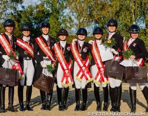 The 2025 Austrian Dressage Champions across the divisions :: Photo © Petra Kerschbaum